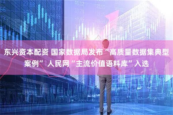 东兴资本配资 国家数据局发布“高质量数据集典型案例” 人民网“主流价值语料库”入选